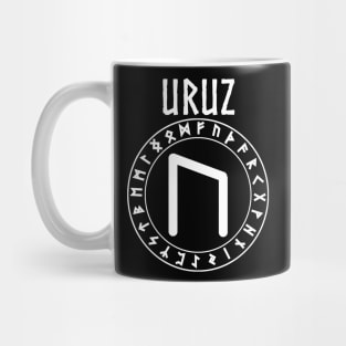 Uruz Norse Rune of Power Mug